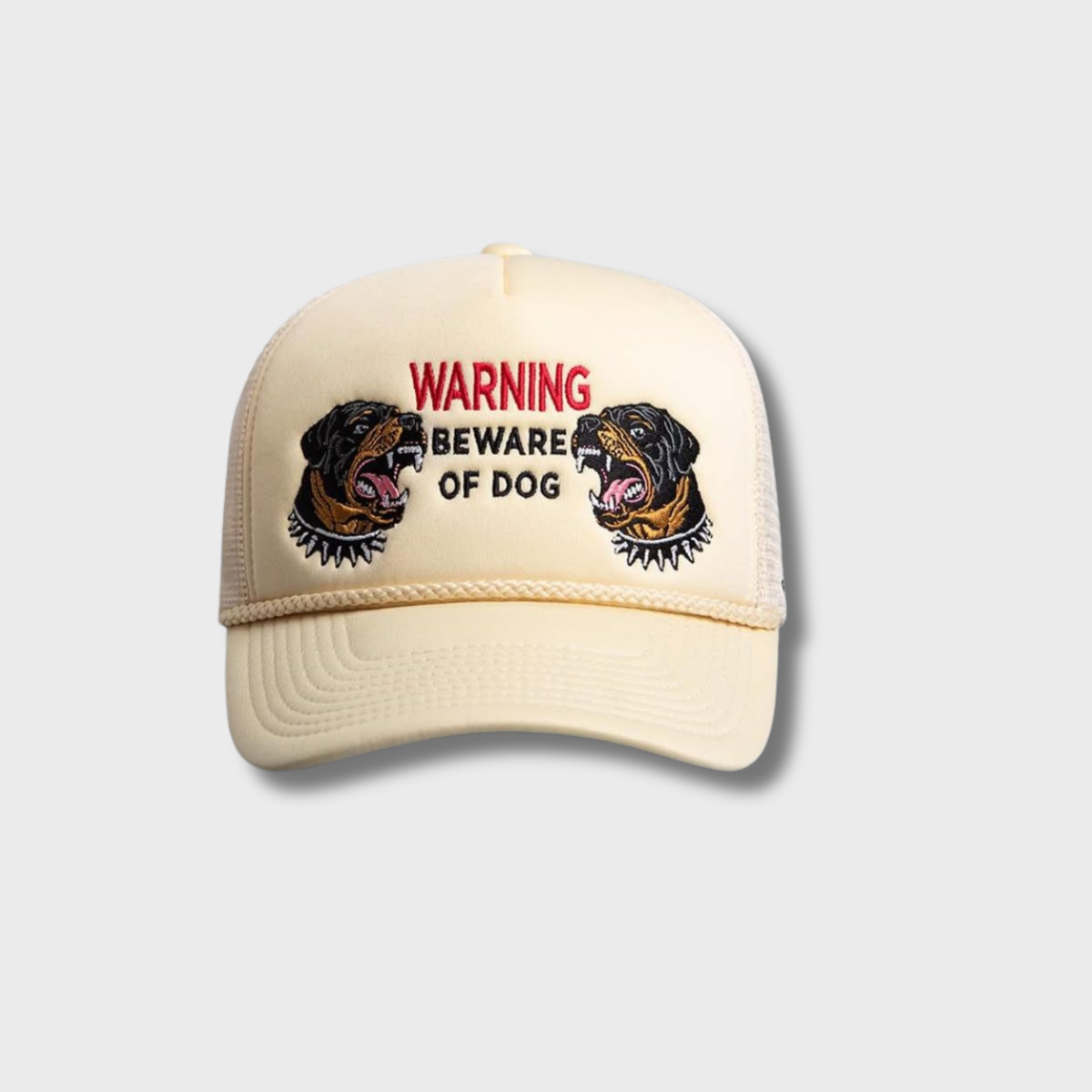 Beware of Dog Trucker Cap - Image 3